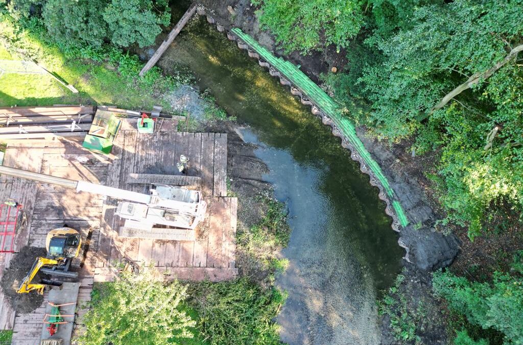 Froyle Bank Collapse, Hampshire Surrey Border