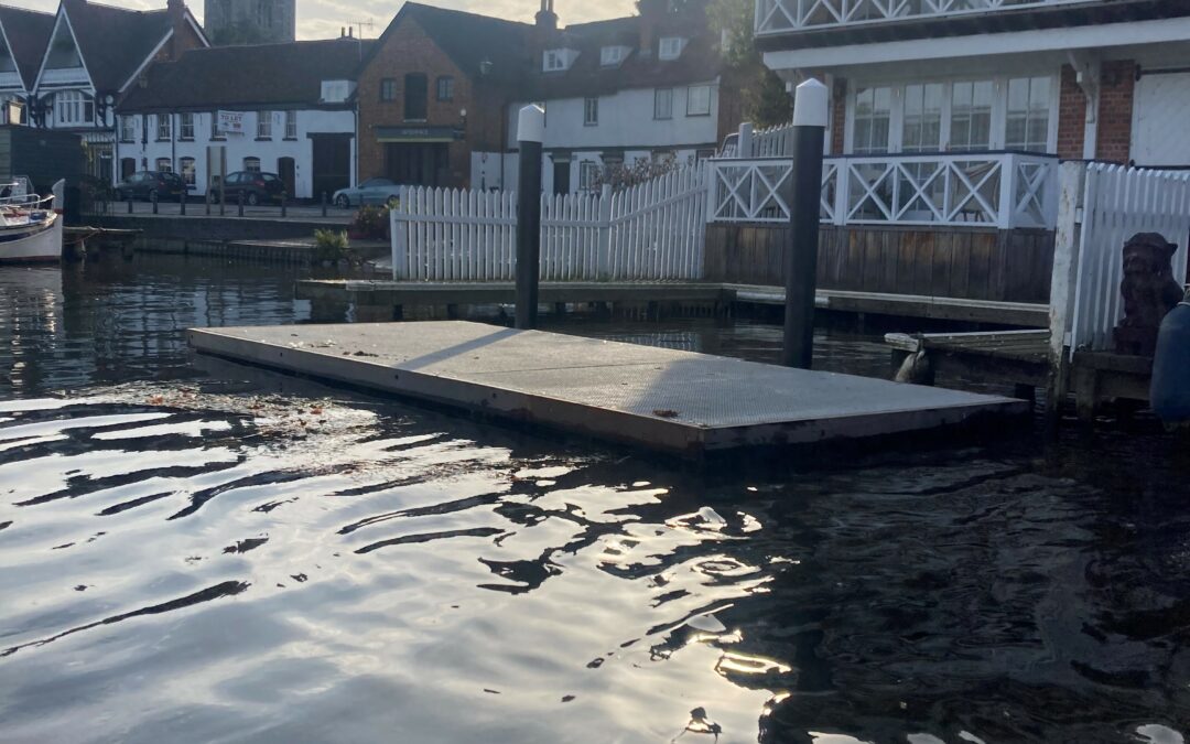 New Mooring Pontoon, Henley-on-Thames